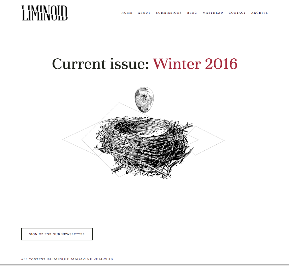 Liminoid Magazine_Home